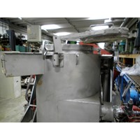 Tiltable gaz heated furnace HINDENLANG for bronze, 750 kg